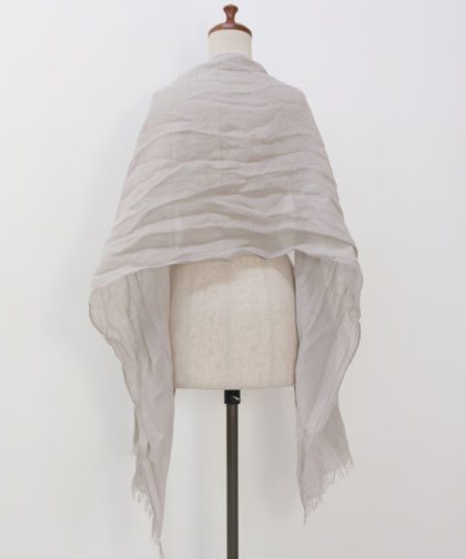 evameva / २ wrinkle linen stole