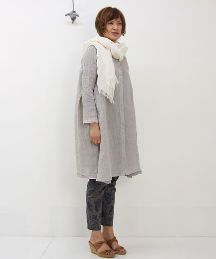 evameva / २ side tuck robe