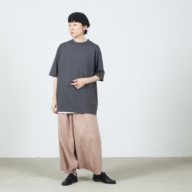 FACTORY (ファクトリー) 綿麻 サルエルパンツ