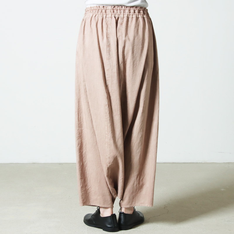 FACTORY (ファクトリー) 綿麻 サルエルパンツ