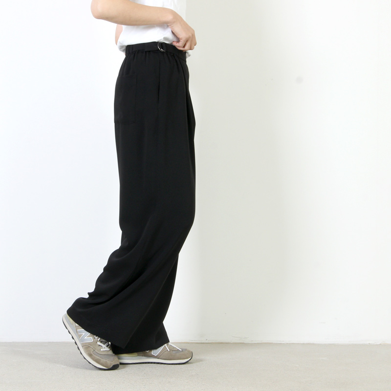 【08sircus】satin pants サテンワイドパンツ