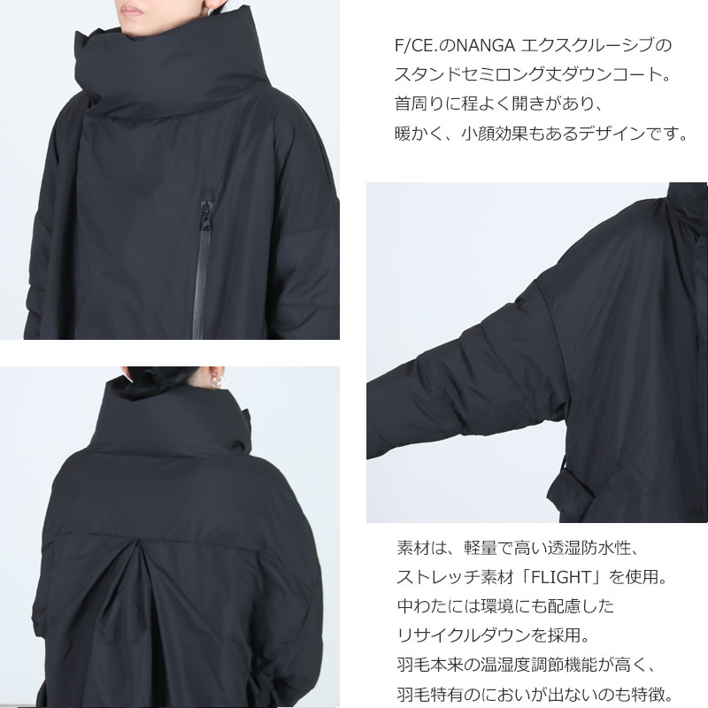 F/CE.(ե)  NANGA FT NEW STAND LONG COAT