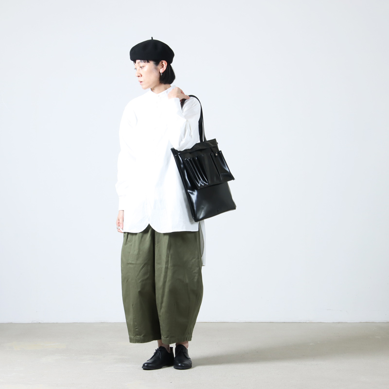 F/CE.(ե) TECH LEATHER TRANSEFORM TOTE