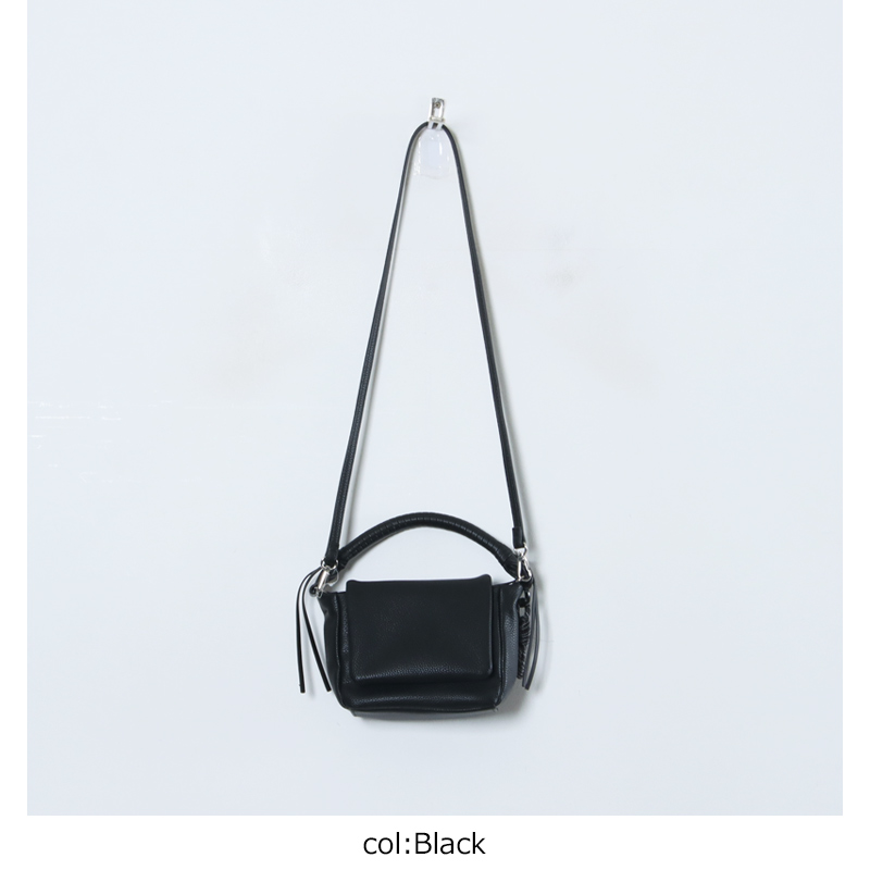 F/CE.(ե) TECH LEATHER MINI POUCH