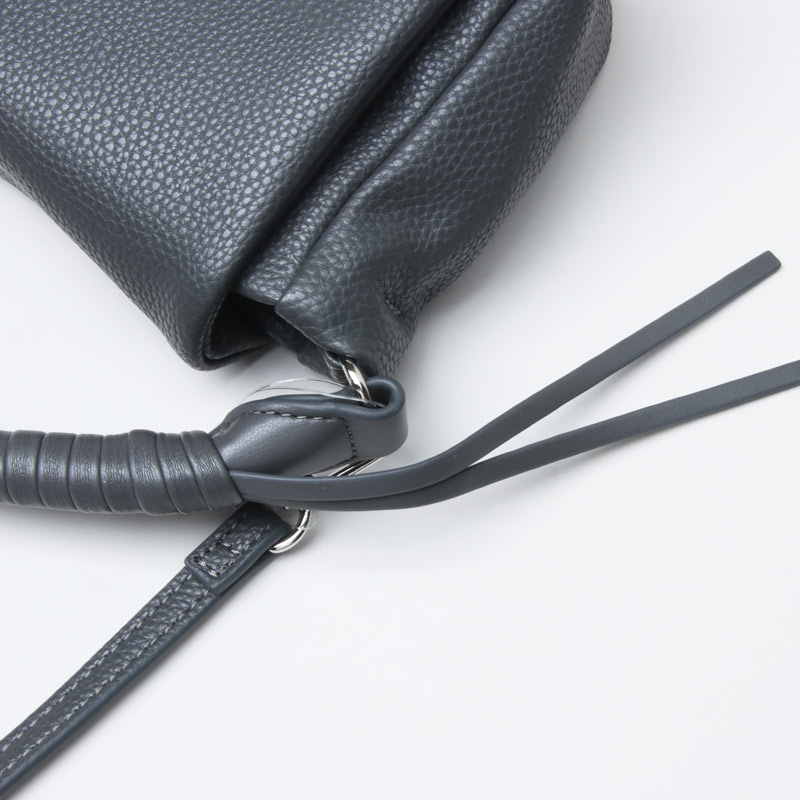 F/CE.(ե) TECH LEATHER MINI POUCH