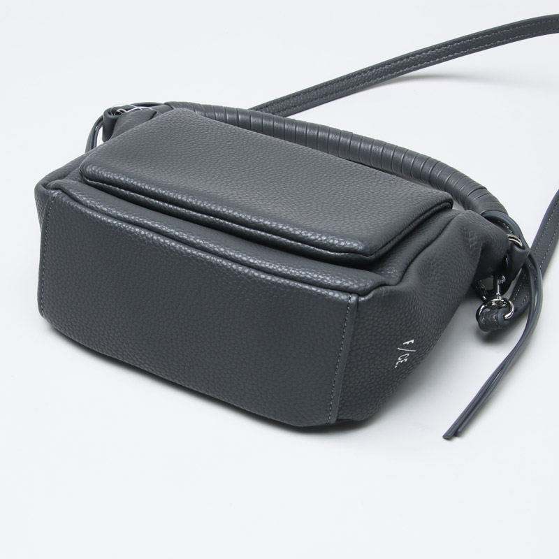 F/CE.(ե) TECH LEATHER MINI POUCH