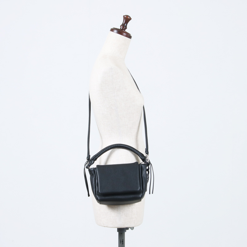 F/CE.(ե) TECH LEATHER MINI POUCH