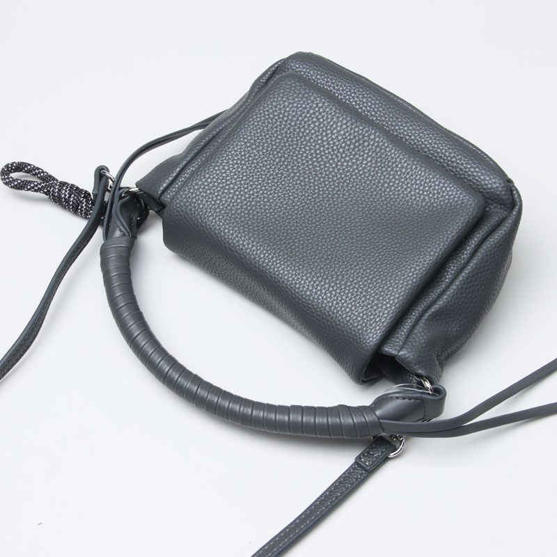F/CE.(ե) TECH LEATHER MINI POUCH