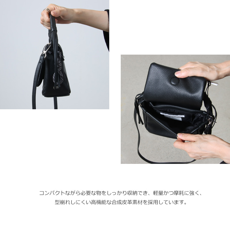 F/CE.(ե) TECH LEATHER MINI POUCH