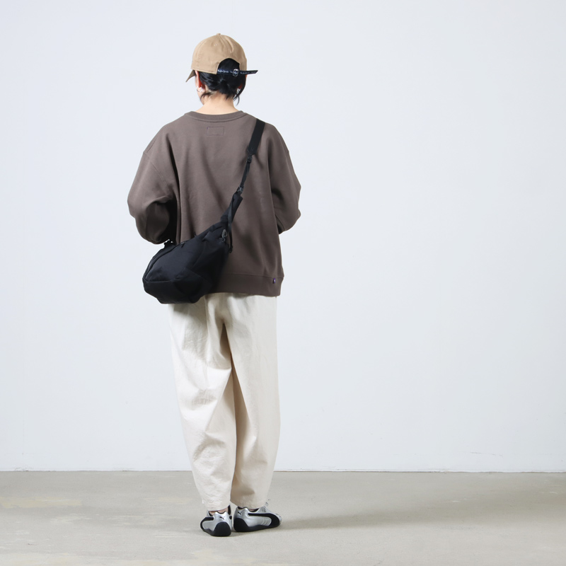 F/CE.(ե) TEXTURED TWILL HORN MINI SHOULDER BAG
