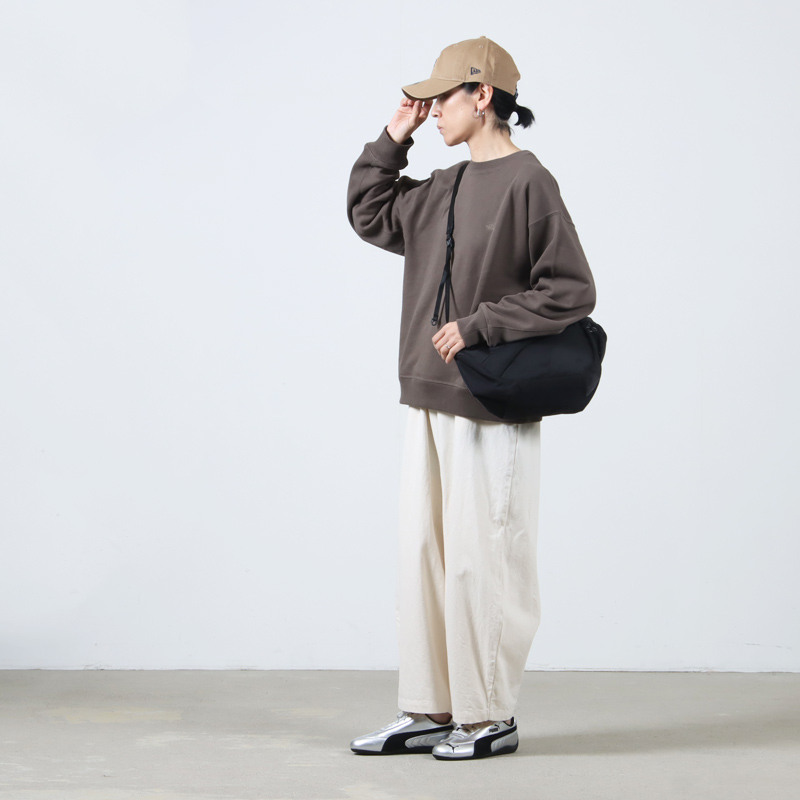 F/CE.(ե) TEXTURED TWILL HORN MINI SHOULDER BAG
