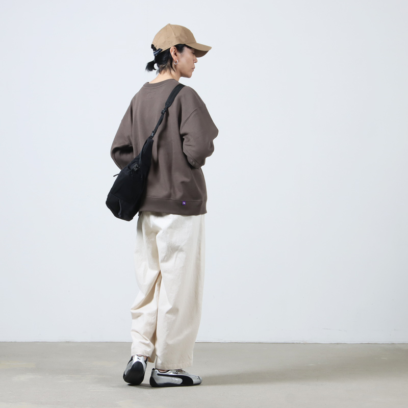 F/CE.(ե) TEXTURED TWILL HORN MINI SHOULDER BAG