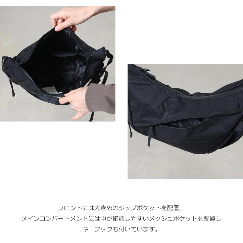 F/CE.(ե) TEXTURED TWILL HORN MINI SHOULDER BAG