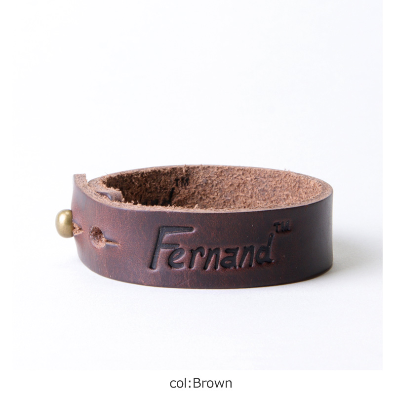 FERNAND LEATHER(եʥɥ쥶) 3/4Wide Bracelet