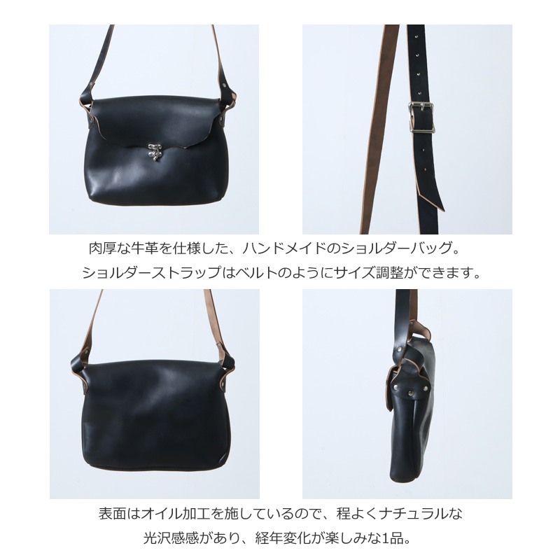 フェルナンドレザー Horizontai I Pad Latch Pouch バッグ ショルダー