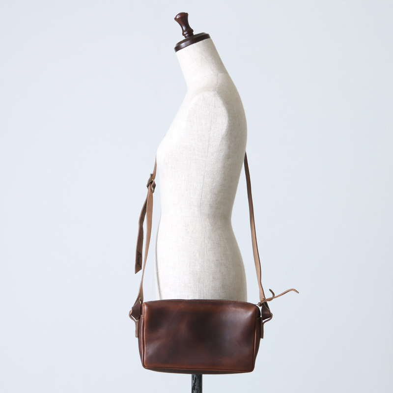 FERNAND LEATHER (フェルナンドレザー) Small Zip Shoulder Bag 