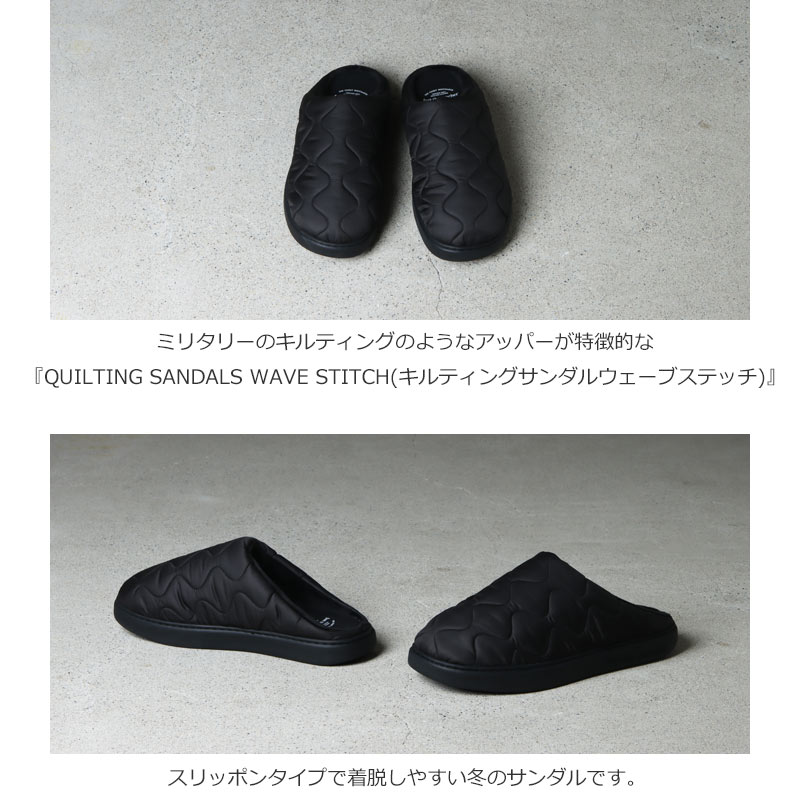 foot the coacher(եåȥ㡼) QUILTING SANDALS WAVE STITCH