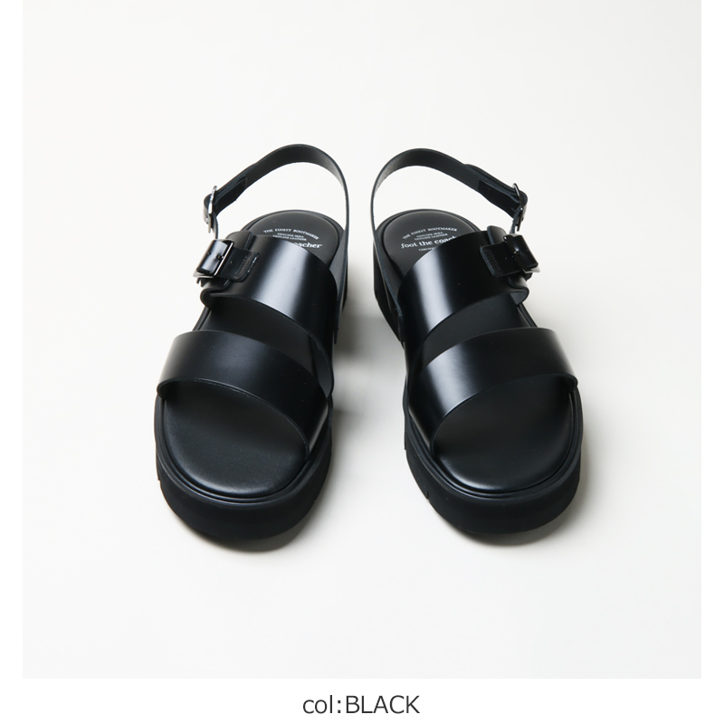 foot the coacher (フットザコーチャー) SS BELT SANDALS GLOXI CUT THICK SOLE / ベルトサンダル