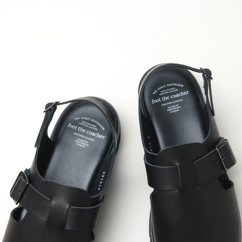 foot the coacher (フットザコーチャー) OPEN TOE SANDALS GLOXI CUT