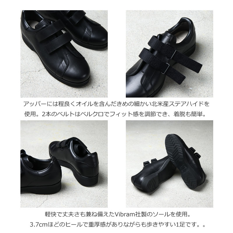 foot the coacher (フットザコーチャー) 2 BELTS VIBRAM SOLE / 2ベルトスニーカー