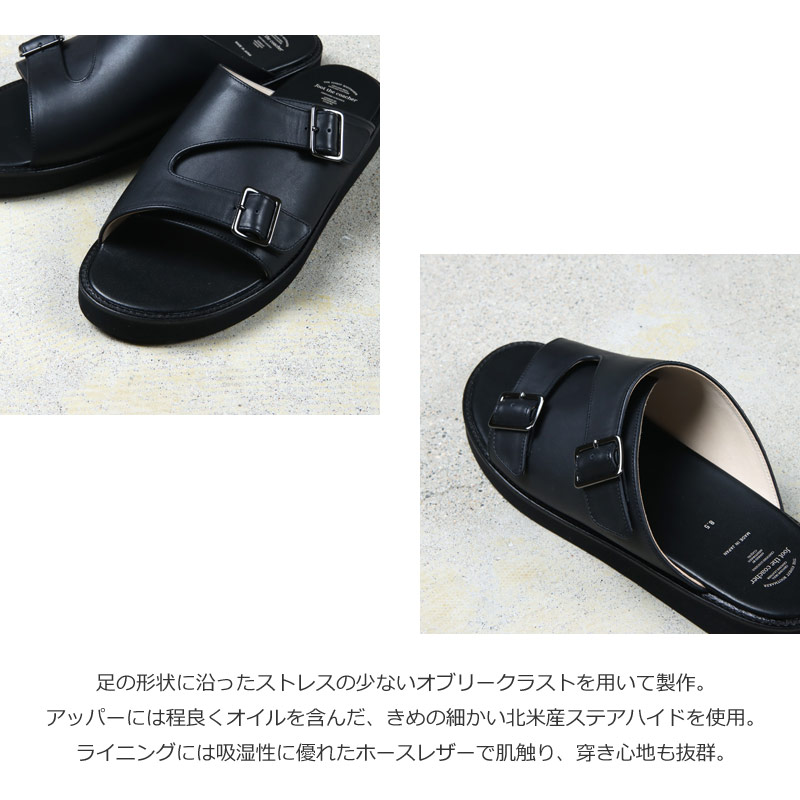 foot the coacher(եåȥ㡼) DOUBLE BELT SANDALS(HARDNESS 60 SOLE)