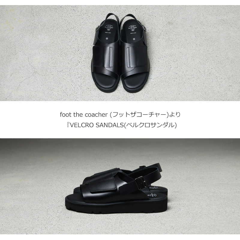foot the coacher(եåȥ㡼) VELCRO SANDALS