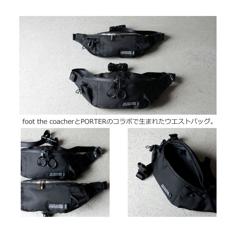 foot the coacher(եåȥ㡼) ANARCHO WAIST BAG FOOT THE COACHER PORTER