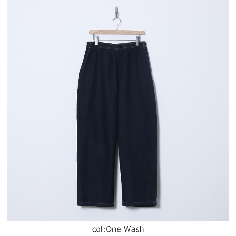 Fresh Service(�ե�å��奵���ӥ�) CORPORATE DENIM EASY PANTS ��ONE WASH��