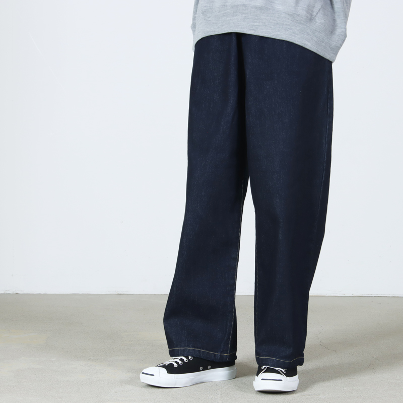 Fresh Service(�ե�å��奵���ӥ�) CORPORATE DENIM EASY PANTS ��ONE WASH��