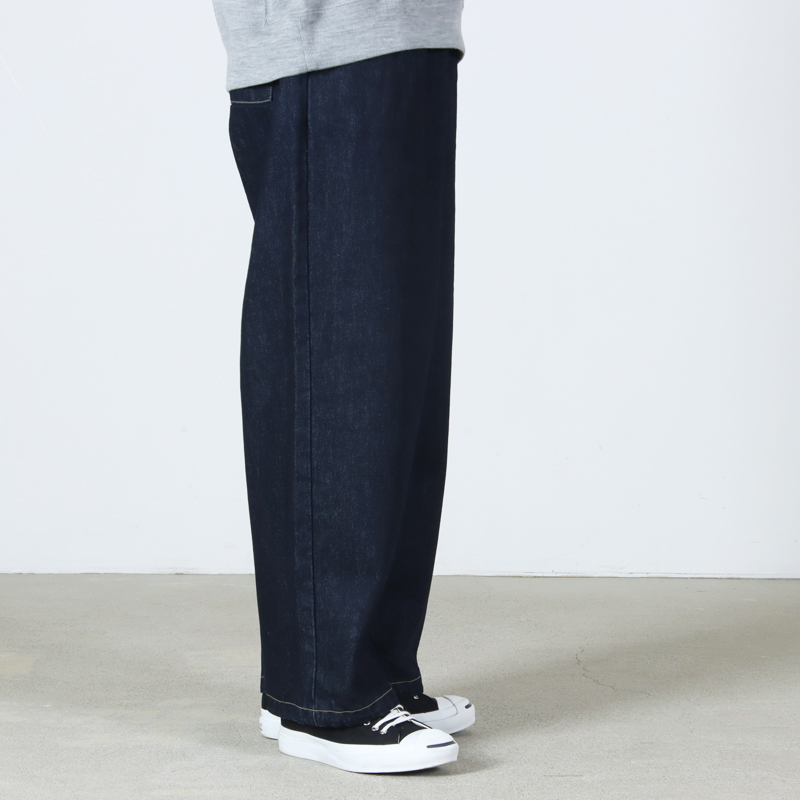 Fresh Service(�ե�å��奵���ӥ�) CORPORATE DENIM EASY PANTS ��ONE WASH��