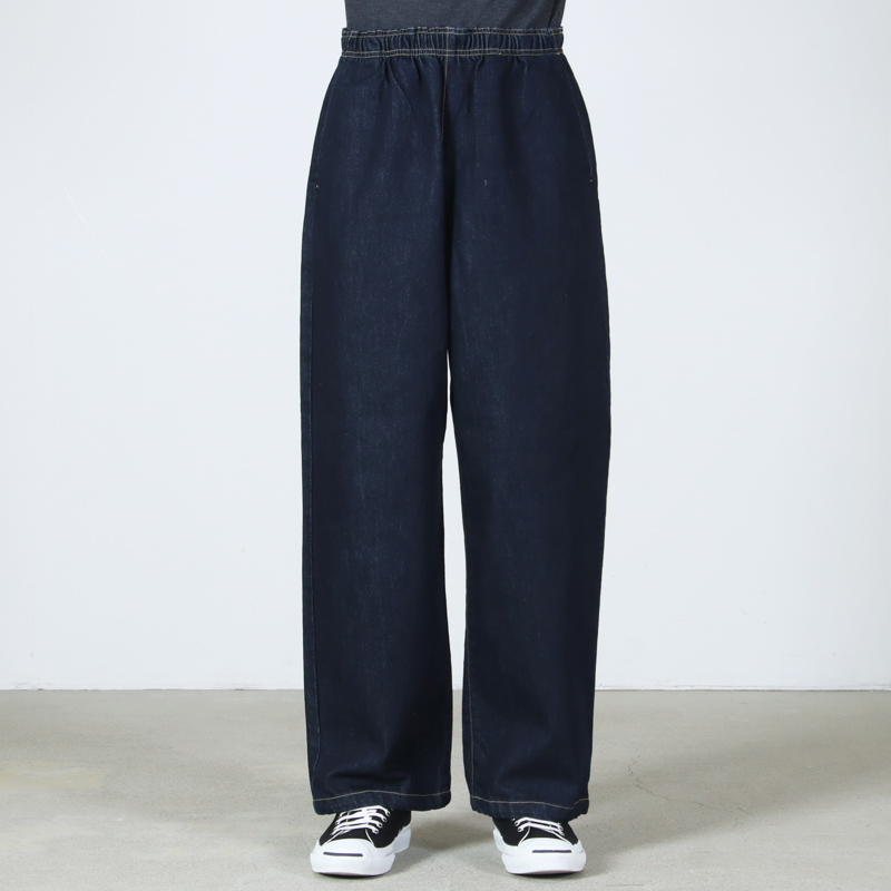 Fresh Service(�ե�å��奵���ӥ�) CORPORATE DENIM EASY PANTS ��ONE WASH��
