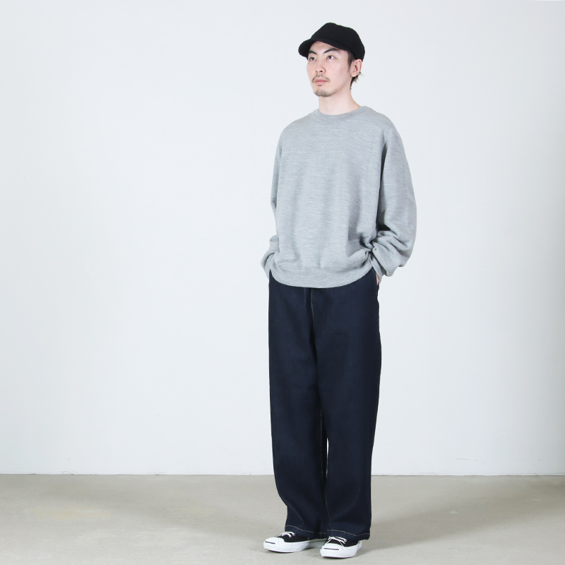 Fresh Service(�ե�å��奵���ӥ�) CORPORATE DENIM EASY PANTS ��ONE WASH��
