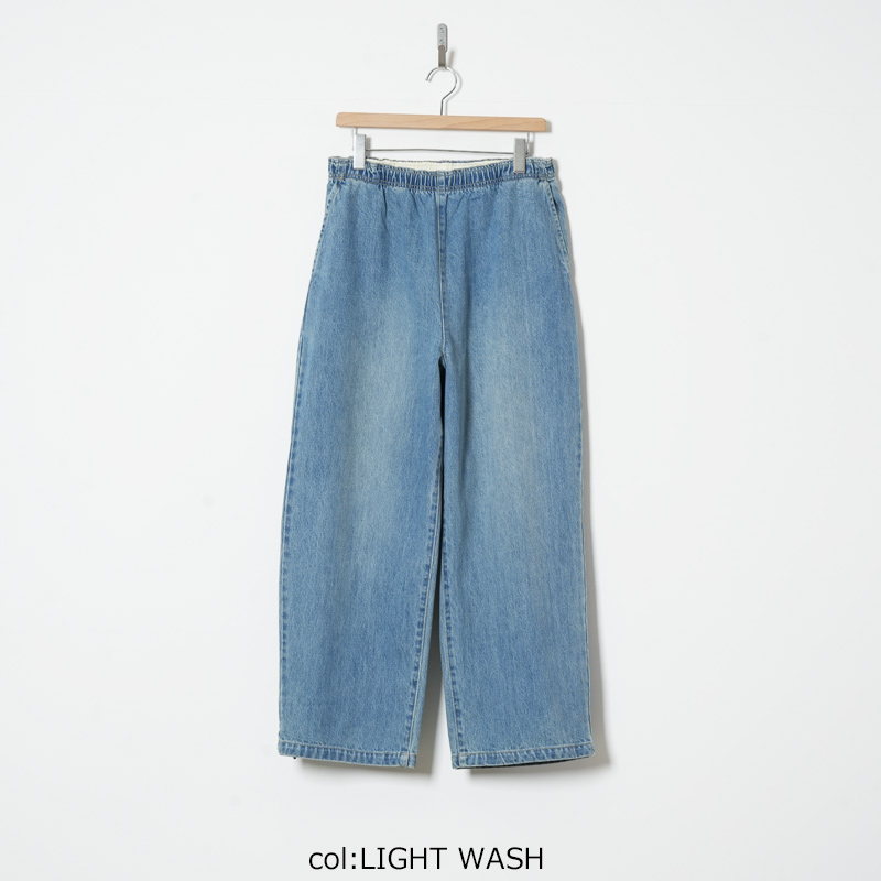 Fresh Service(�ե�å��奵���ӥ�) CORPORATE DENIM EASY PANTS