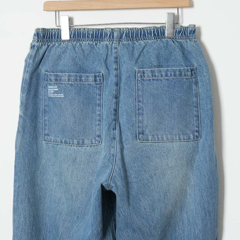 Fresh Service(�ե�å��奵���ӥ�) CORPORATE DENIM EASY PANTS