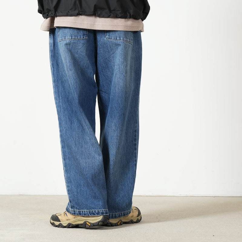 Fresh Service(�ե�å��奵���ӥ�) CORPORATE DENIM EASY PANTS