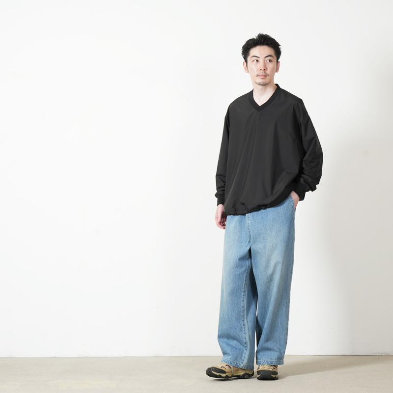 Fresh Service(�ե�å��奵���ӥ�) CORPORATE DENIM EASY PANTS