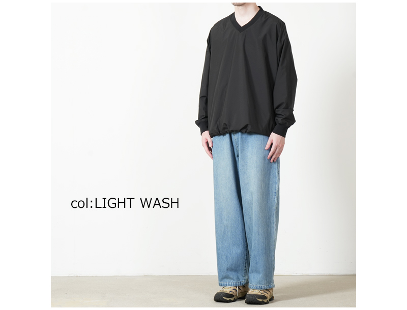 Fresh Service(�ե�å��奵���ӥ�) CORPORATE DENIM EASY PANTS