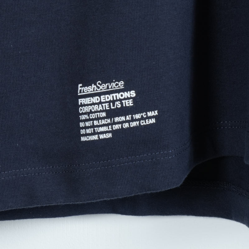 Fresh Service(�ե�å��奵���ӥ�) CORPORATE L/S TEE FE MONOGRAM