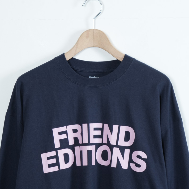 Fresh Service(�ե�å��奵���ӥ�) CORPORATE L/S TEE FE MONOGRAM