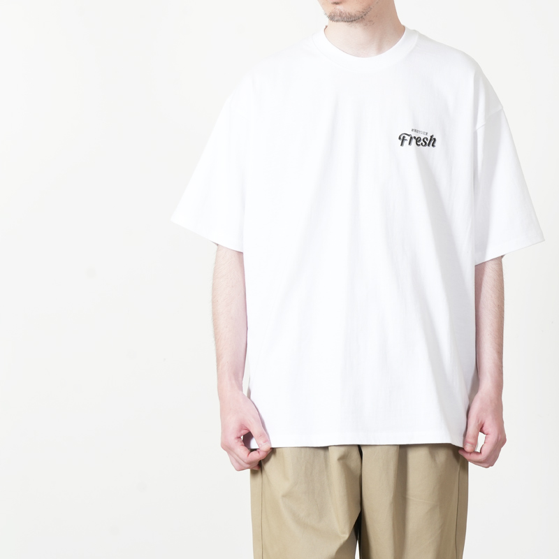 Fresh Service(�ե�å��奵���ӥ�) CORPORATE PRINTED S/S TEE ��BIRD��