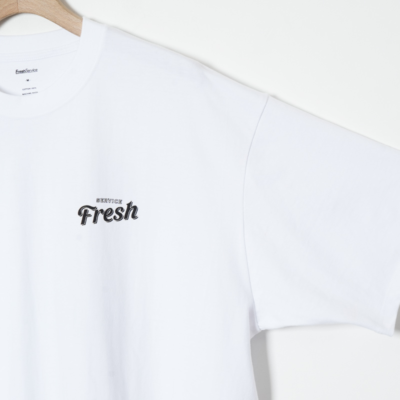 Fresh Service(�ե�å��奵���ӥ�) CORPORATE PRINTED S/S TEE ��BIRD��