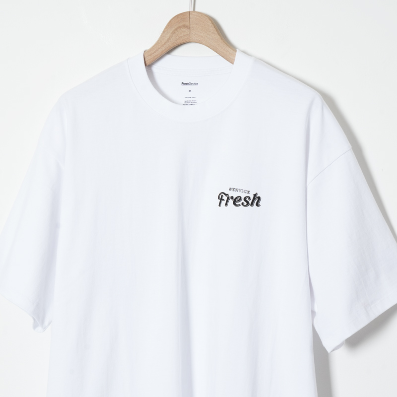 Fresh Service(�ե�å��奵���ӥ�) CORPORATE PRINTED S/S TEE ��BIRD��