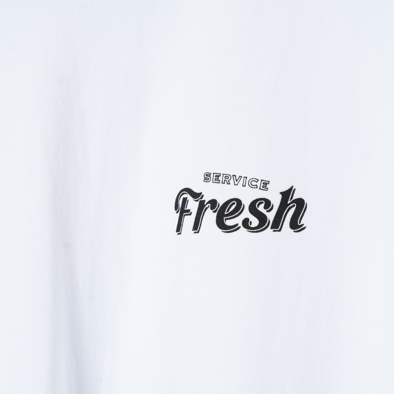 Fresh Service(�ե�å��奵���ӥ�) CORPORATE PRINTED S/S TEE ��BIRD��
