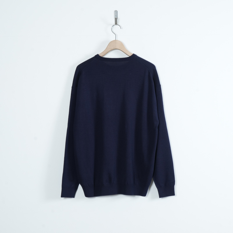 Fresh Service(�ե�å��奵���ӥ�) HIGH GAUGE INTARSIA KNIT FE MONOGRAM