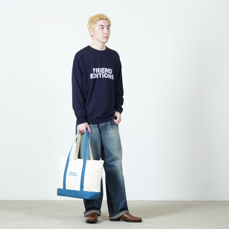 Fresh Service(�ե�å��奵���ӥ�) UTILITY CANVAS TOTE FE MONOGRAM