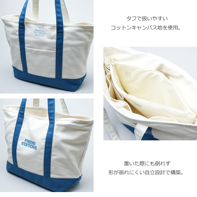 Fresh Service(�ե�å��奵���ӥ�) UTILITY CANVAS TOTE FE MONOGRAM