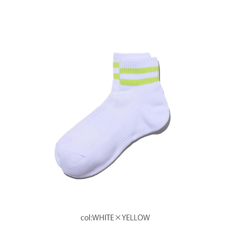 Fresh Service(�ե�å��奵���ӥ�) 2-PACK LINE SHORT SOCKS