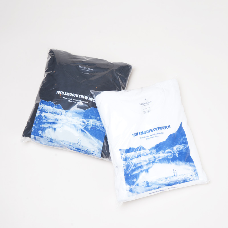 Fresh Service(�ե�å��奵���ӥ�) 2-PACK TECH SMOOTH L/S CREW NECK