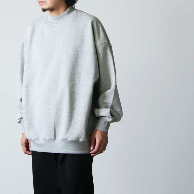 Fresh Service (フレッシュサービス) HEAVY OZ MOCK NECK SWEAT