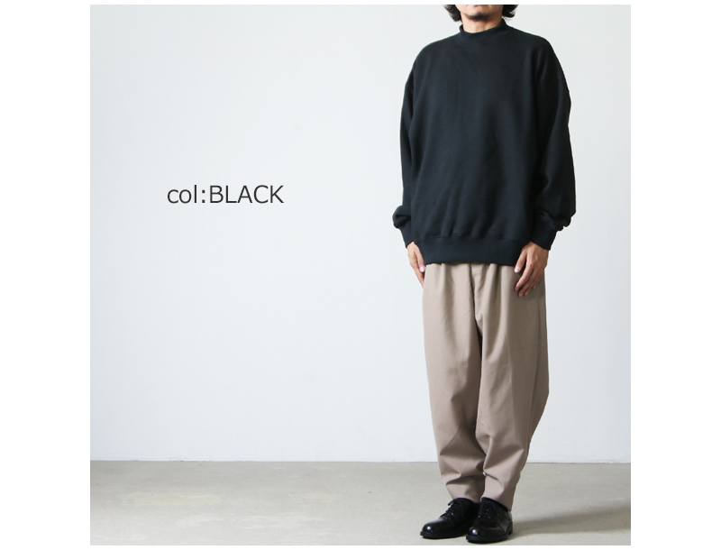 Fresh Service (フレッシュサービス) HEAVY OZ MOCK NECK SWEAT / ヘビーオンス モックネックスウェット